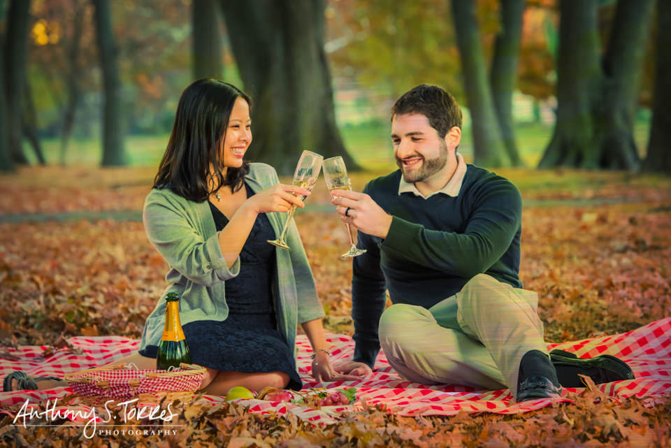 Anniversary portrait session at Nomahegan Park