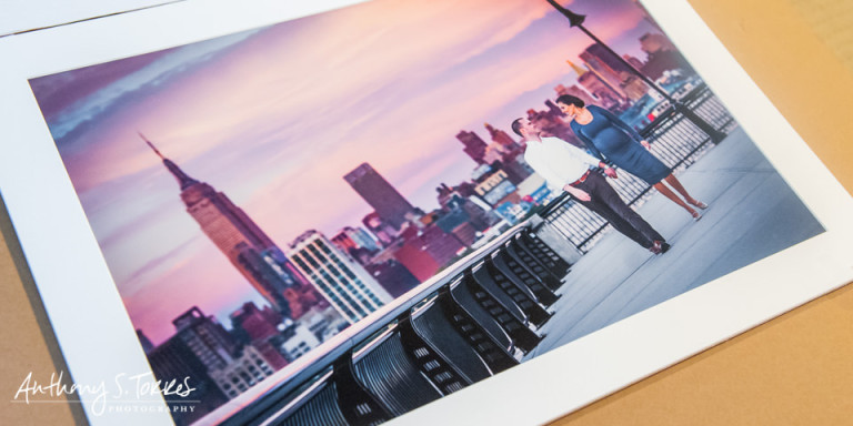 Fine art maternity portrait printed on archival paper, Hoboken NJ