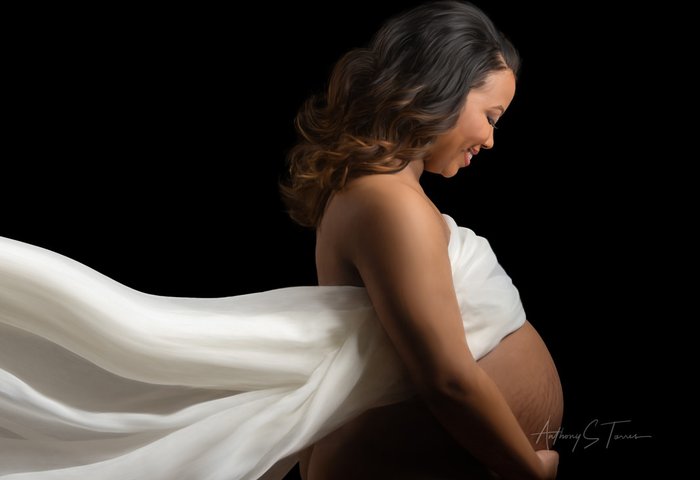 Fantashiyaa maternity portrait session