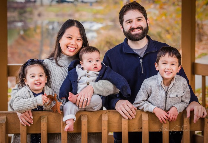 The Wilks Family outdoor portrait session