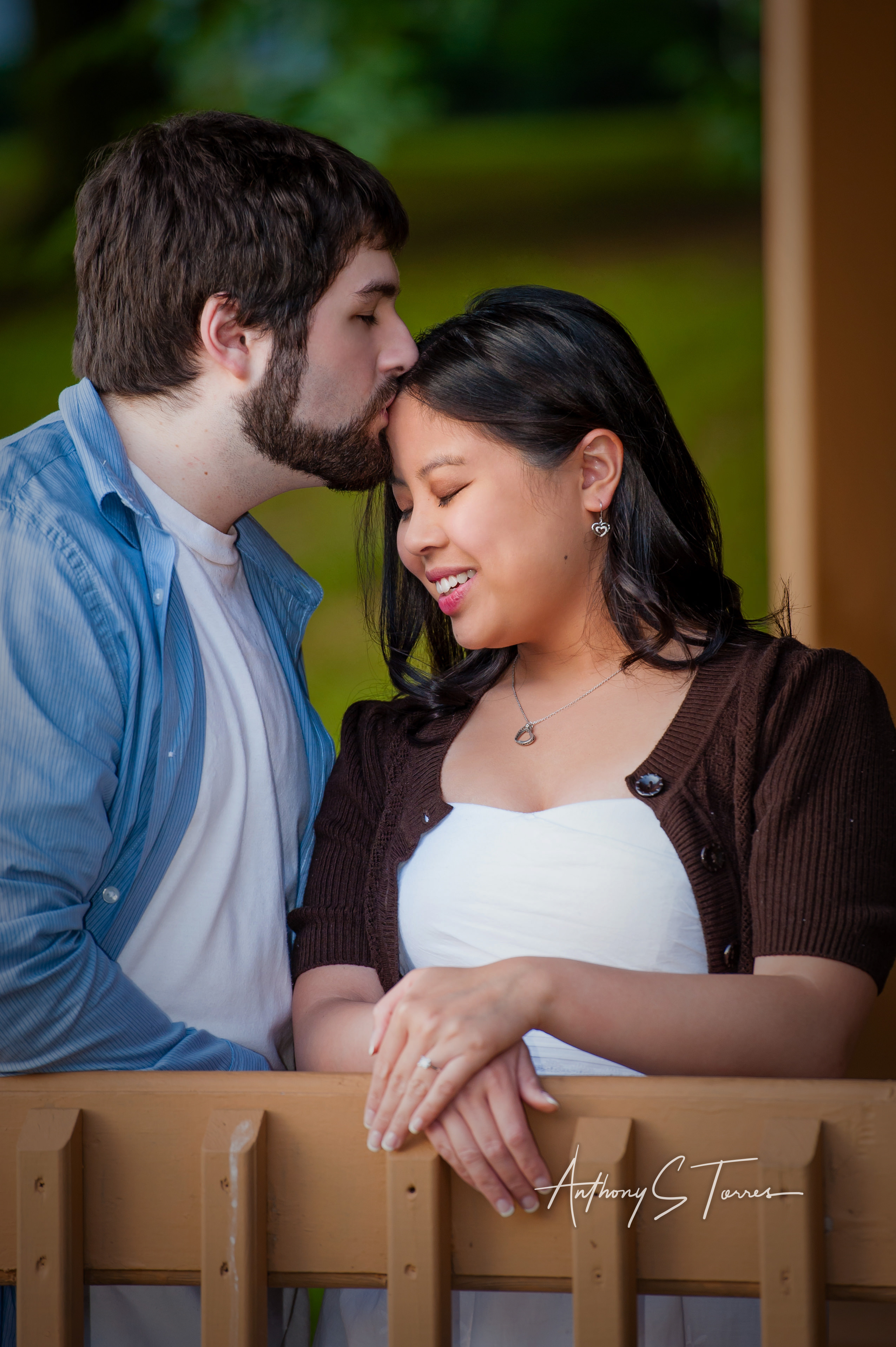 Engagement portrait session, Nomahegan Park