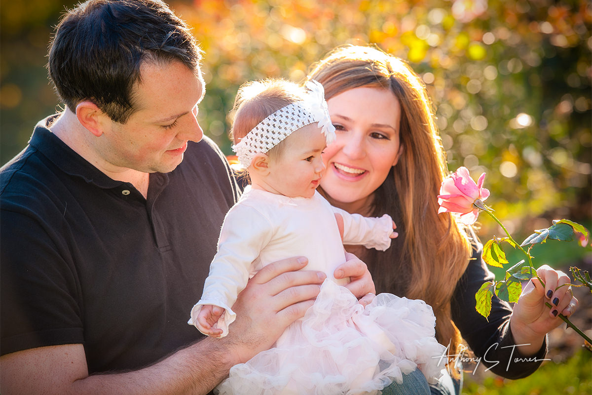 Family portrait session in a park - Photographer in Wake Forest and Raleigh NC
