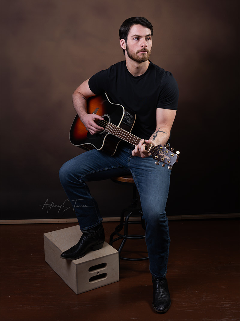 Roland family studio portraits, Wake Forest NC